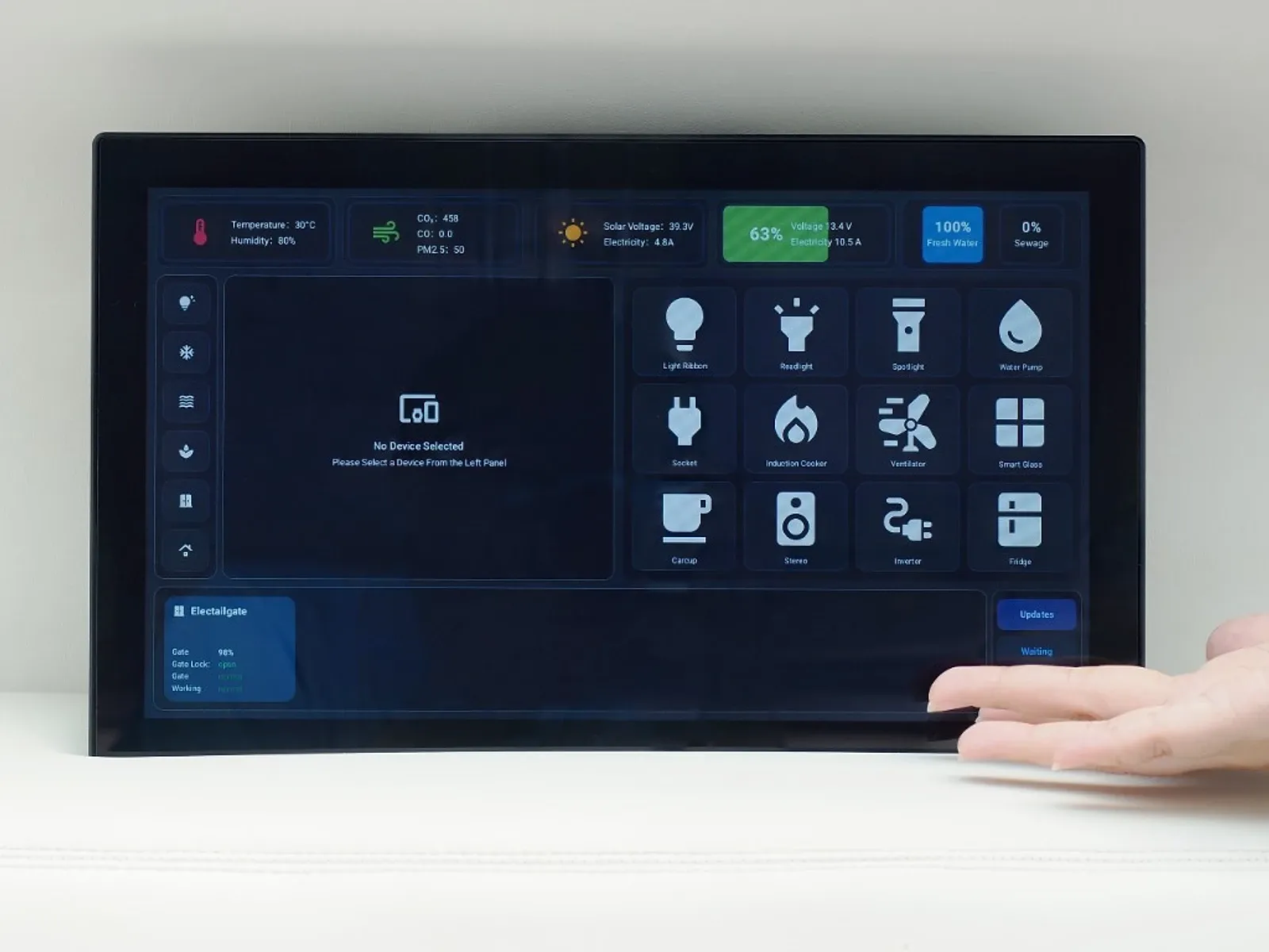 Everything you need — one screen.